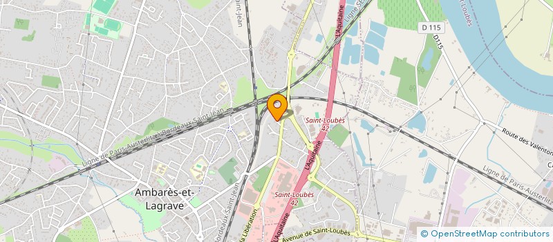 localisation de l'entreprise SOCIETE CIVILE IMMOBILIERE LOUNA  AMBARES-ET-LAGRAVE