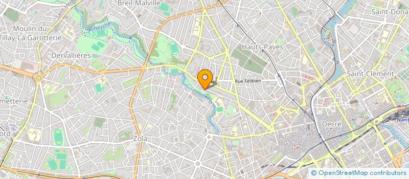localisation de l'entreprise SOCIETE CIVILE IMMOBILIERE LOVELY  NANTES