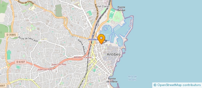 localisation de l'entreprise SOCIETE CIVILE IMMOBILIERE LOVSTAR à ANTIBES