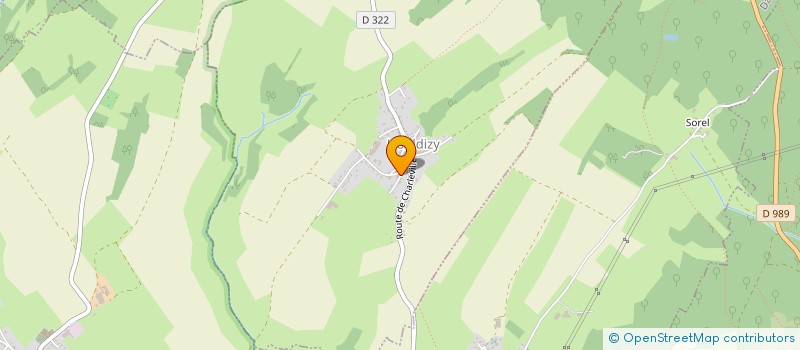 localisation de l'entreprise SOCIETE CIVILE IMMOBILIERE LPS  HOULDIZY