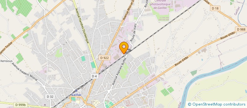 localisation de l'entreprise SOCIETE CIVILE IMMOBILIERE LSP à GAILLAC