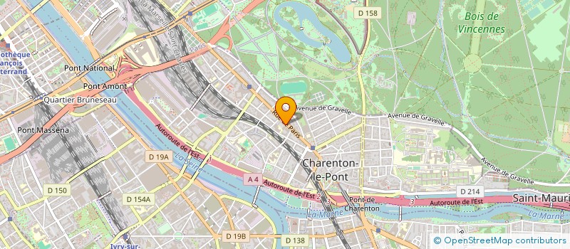 localisation de l'entreprise SOCIETE CIVILE IMMOBILIERE LTA  CHARENTON-LE-PONT