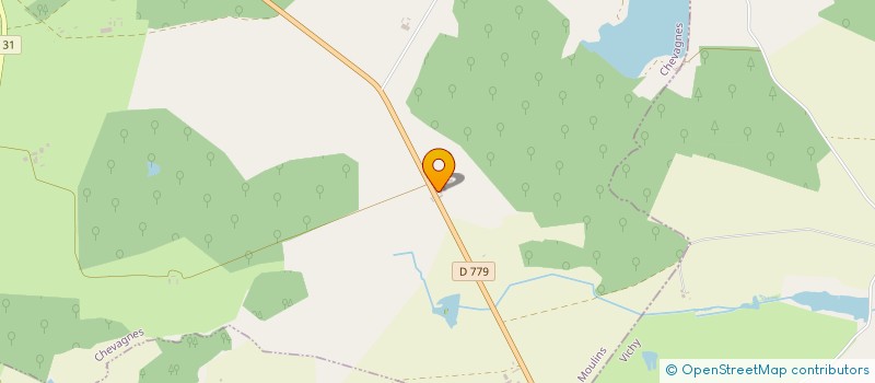 localisation de l'entreprise SOCIETE CIVILE IMMOBILIERE LUCAS  CHEVAGNES