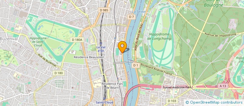 localisation de l'entreprise SOCIETE CIVILE IMMOBILIERE LUCRECE à SAINT-CLOUD