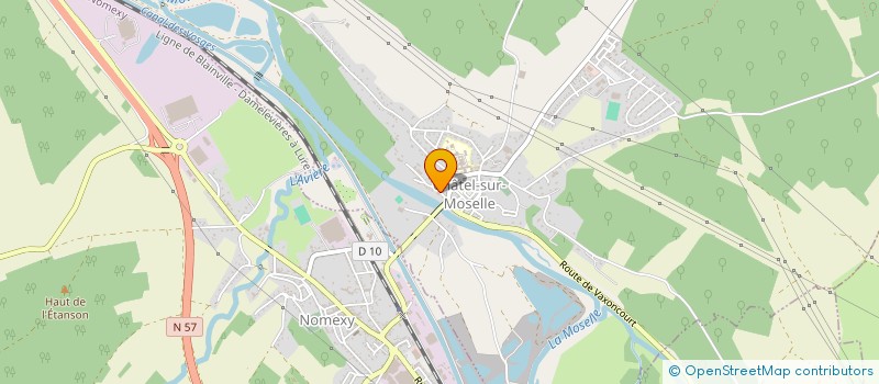 localisation de l'entreprise SOCIETE CIVILE IMMOBILIERE LUDIVINE  CHATEL-SUR-MOSELLE