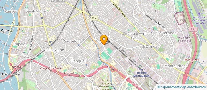 localisation de l'entreprise SOCIETE CIVILE IMMOBILIERE LUKA à TOULOUSE