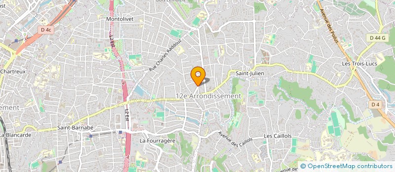 localisation de l'entreprise SOCIETE CIVILE IMMOBILIERE LUNE à MARSEILLE