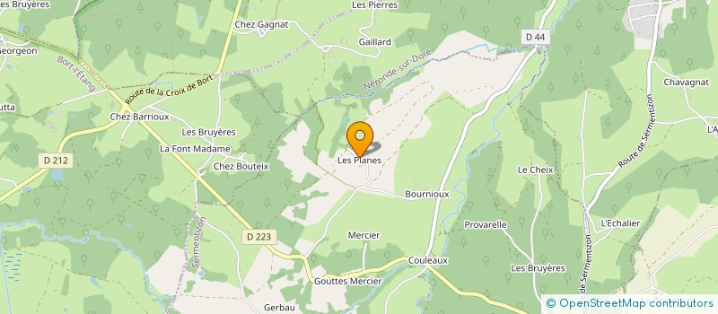 localisation de l'entreprise SOCIETE CIVILE IMMOBILIERE LUNIFAX  SERMENTIZON