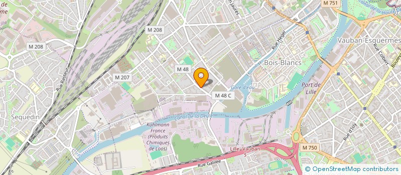 localisation de l'entreprise SOCIETE CIVILE IMMOBILIERE LUTECE à LILLE