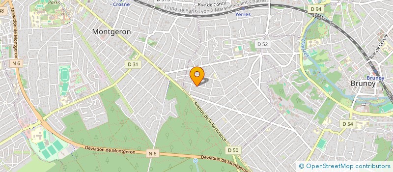 localisation de l'entreprise SOCIETE CIVILE IMMOBILIERE LUTHI LAVOISIER ETR PAR ABREVIATION SCI LUTHI LAVOISIER  YERRES