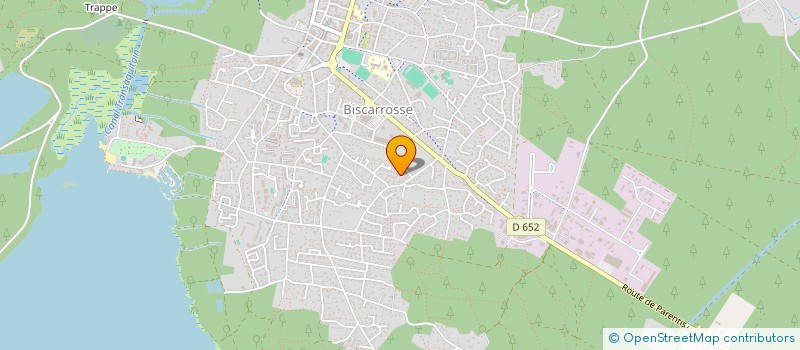 localisation de l'entreprise SOCIETE CIVILE IMMOBILIERE LW  BISCARROSSE