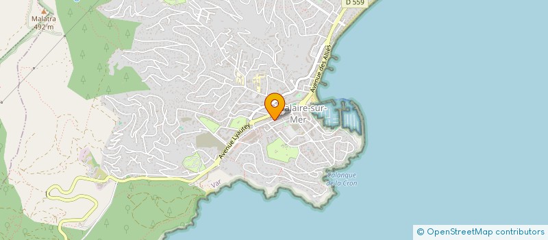 localisation de l'entreprise SOCIETE CIVILE IMMOBILIERE LYGIE à CAVALAIRE-SUR-MER