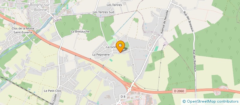 localisation de l'entreprise SOCIETE CIVILE IMMOBILIERE M.A  CHECY