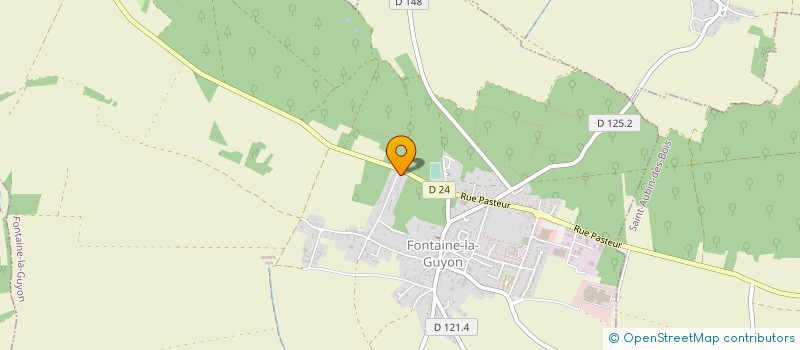 localisation de l'entreprise SOCIETE CIVILE IMMOBILIERE M.E.L. à FONTAINE-LA-GUYON