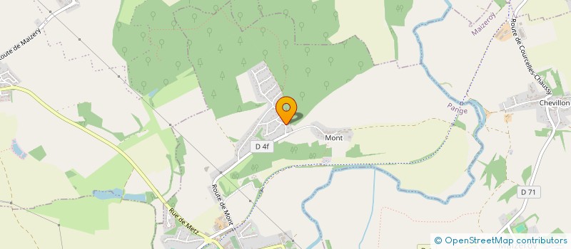 localisation de l'entreprise SOCIETE CIVILE IMMOBILIERE M ET M  PANGE