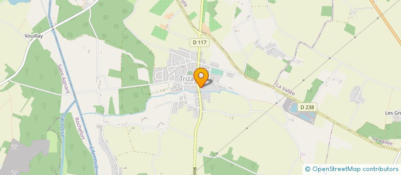 localisation de l'entreprise SOCIETE CIVILE IMMOBILIERE M G  TRIZAY