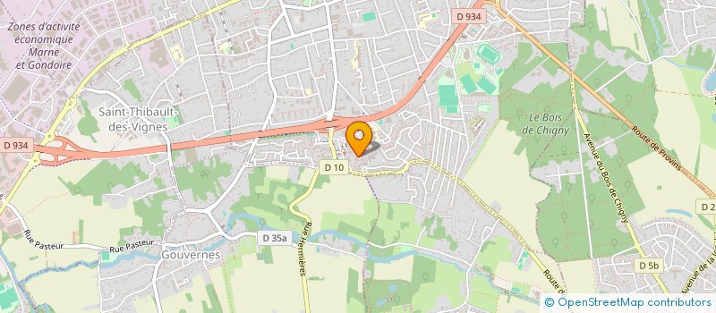 localisation de l'entreprise SOCIETE CIVILE IMMOBILIERE M.G.M.V.  LAGNY-SUR-MARNE