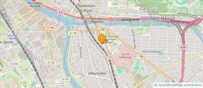 localisation de l'entreprise SOCIETE CIVILE IMMOBILIERE M.H à MAISONS-ALFORT