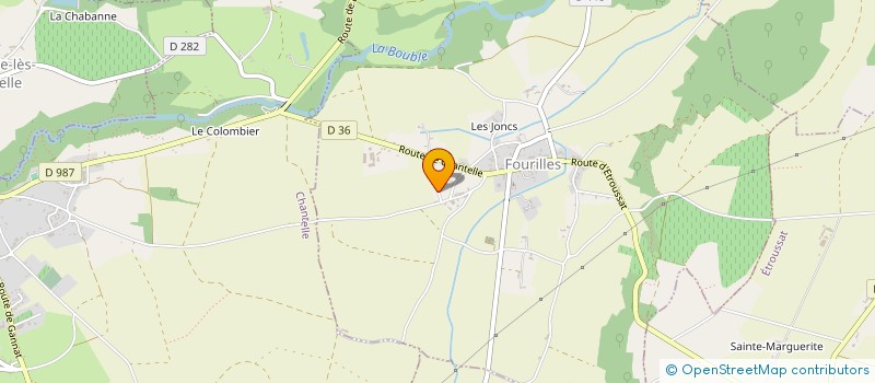 localisation de l'entreprise SOCIETE CIVILE IMMOBILIERE M.H.I.M.  FOURILLES