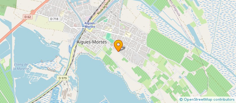 localisation de l'entreprise SOCIETE CIVILE IMMOBILIERE M.I.  AIGUES-MORTES