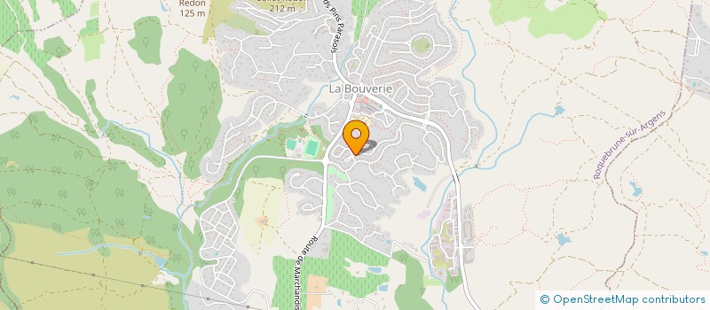 localisation de l'entreprise SOCIETE CIVILE IMMOBILIERE M.I.H  ROQUEBRUNE-SUR-ARGENS