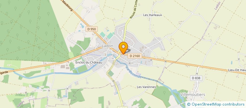 localisation de l'entreprise SOCIETE CIVILE IMMOBILIERE M.M.I.S ALEXANDRA à LADON