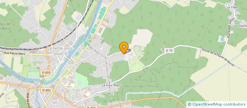 localisation de l'entreprise SOCIETE CIVILE IMMOBILIERE M&M INVESTISSEMENTS  LA FERTE-SOUS-JOUARRE