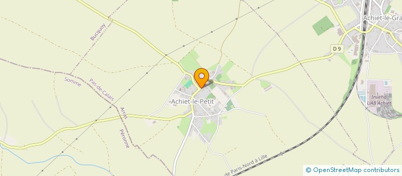 localisation de l'entreprise SOCIETE CIVILE IMMOBILIERE MA CAMPAGNE  ACHIET-LE-PETIT