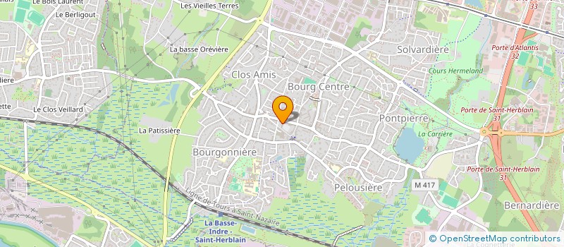 localisation de l'entreprise SOCIETE CIVILE IMMOBILIERE MA-GUY  SAINT-HERBLAIN