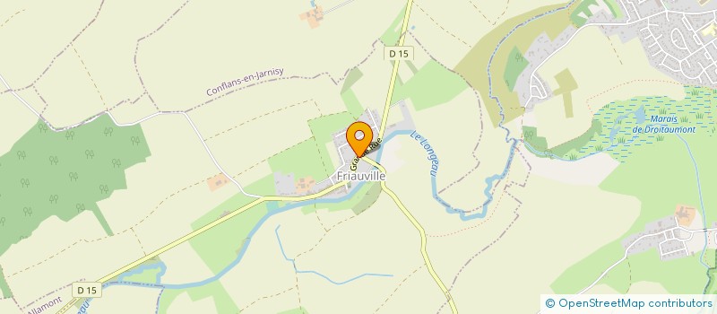 localisation de l'entreprise SOCIETE CIVILE IMMOBILIERE MA LO LA  ABBEVILLE-LES-CONFLANS