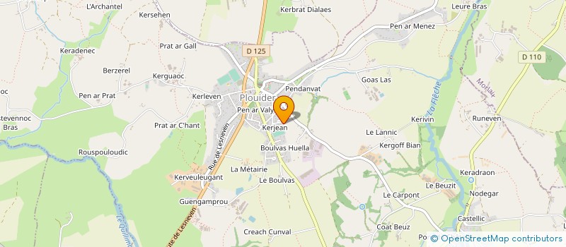 localisation de l'entreprise SOCIETE CIVILE IMMOBILIERE MACETHAU  PLOUIDER