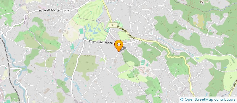 localisation de l'entreprise SOCIETE CIVILE IMMOBILIERE MACHART  CHATEAUNEUF-GRASSE