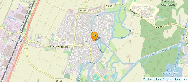 localisation de l'entreprise SOCIETE CIVILE IMMOBILIERE 'MACLAU''  ERSTEIN