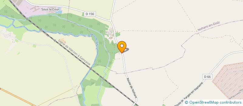 localisation de l'entreprise SOCIETE CIVILE IMMOBILIERE MACLO  NOHANT-EN-GOUT