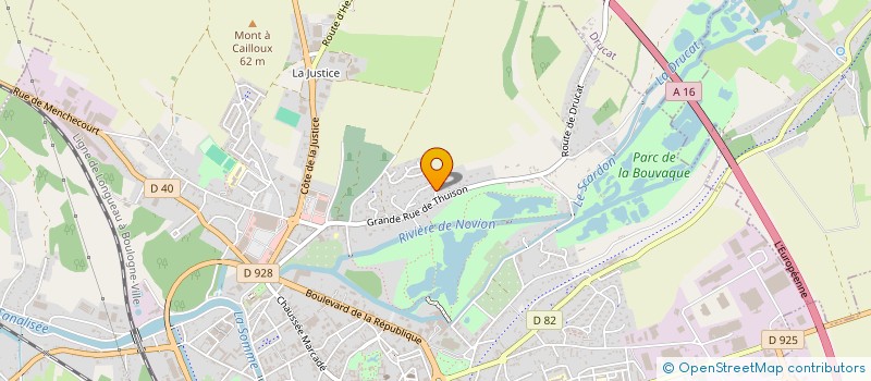 localisation de l'entreprise SOCIETE CIVILE IMMOBILIERE MADE à ABBEVILLE
