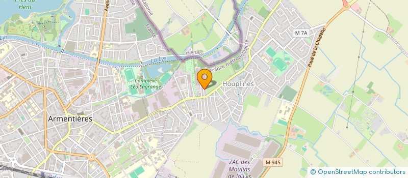 localisation de l'entreprise SOCIETE CIVILE IMMOBILIERE MADIANA  HOUPLINES