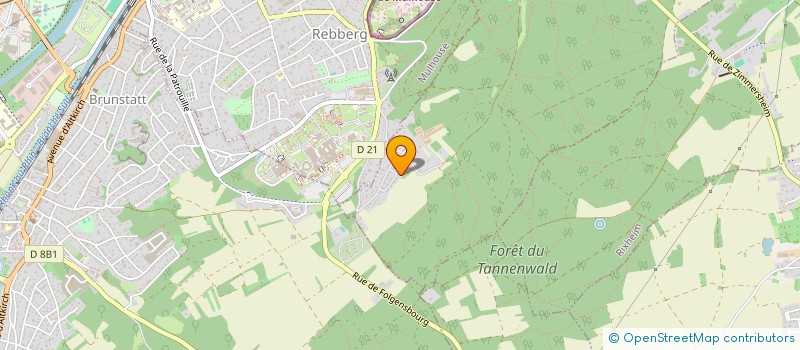 localisation de l'entreprise SOCIETE CIVILE IMMOBILIERE MADMAX  RIEDISHEIM