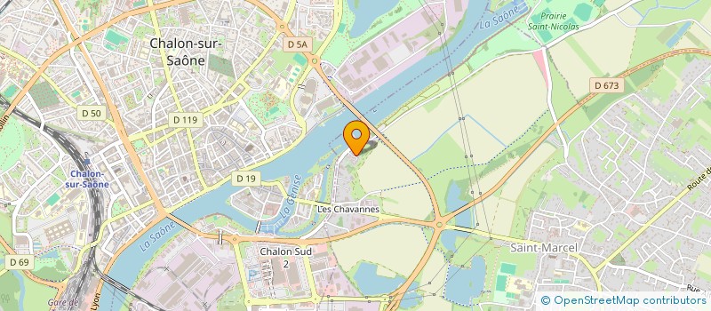 localisation de l'entreprise SOCIETE CIVILE IMMOBILIERE MADMAXS  SAINT-MARCEL