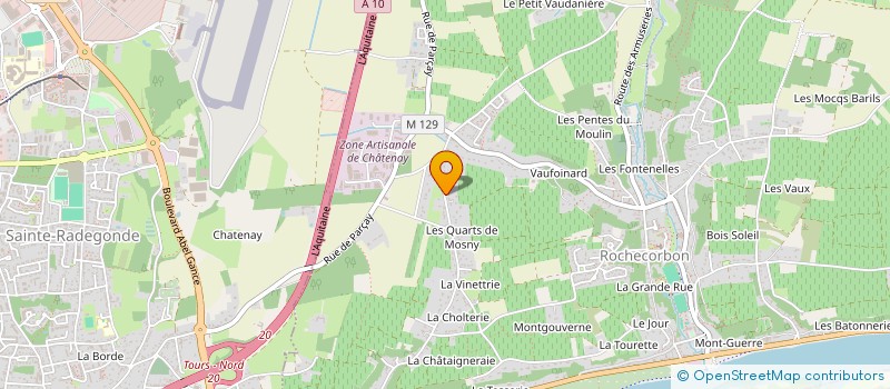 localisation de l'entreprise SOCIETE CIVILE IMMOBILIERE MAEL ET COMPAGNIE à ROCHECORBON
