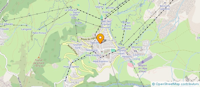 localisation de l'entreprise SOCIETE CIVILE IMMOBILIERE MAELIO  HUEZ