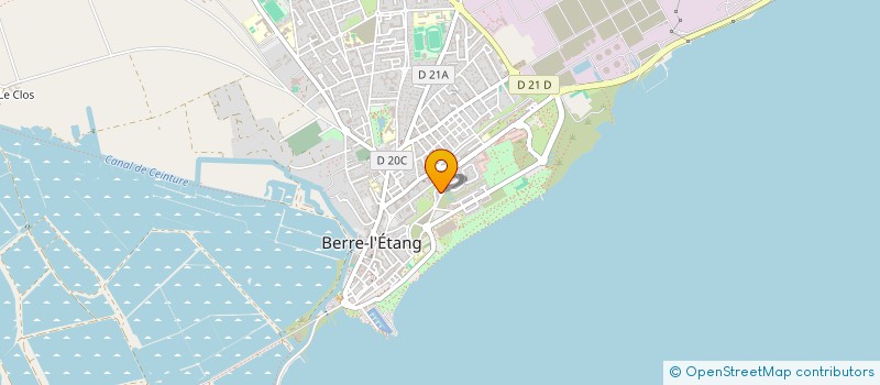 localisation de l'entreprise SOCIETE CIVILE IMMOBILIERE MAELLE à BERRE-L'ETANG