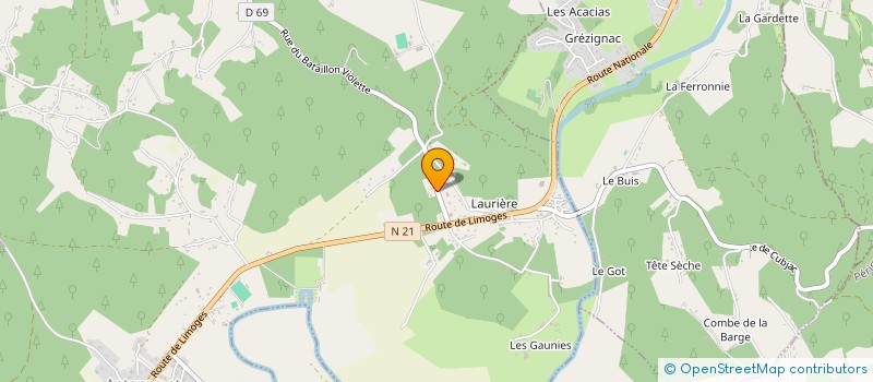 localisation de l'entreprise SOCIETE CIVILE IMMOBILIERE MAELYS  ANTONNE-ET-TRIGONANT