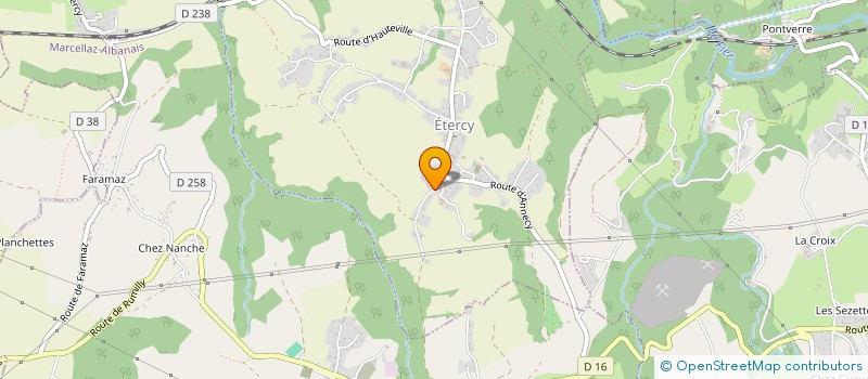 localisation de l'entreprise SOCIETE CIVILE IMMOBILIERE MAFLOST  ETERCY