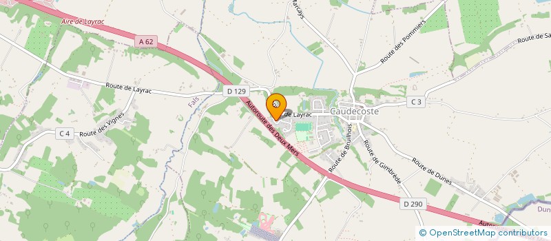 localisation de l'entreprise SOCIETE CIVILE IMMOBILIERE MAGENTA  ASTAFFORT