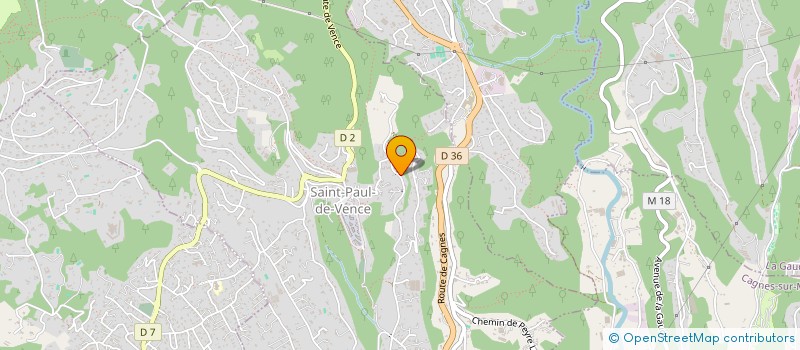 localisation de l'entreprise SOCIETE CIVILE IMMOBILIERE MAGNIN GUIFLO à SAINT-PAUL-DE-VENCE