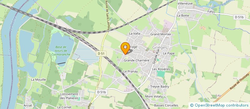 localisation de l'entreprise SOCIETE CIVILE IMMOBILIERE MAGORVIE  GRIEGES