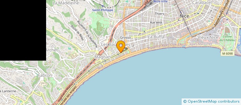 localisation de l'entreprise SOCIETE CIVILE IMMOBILIERE MAIEL à NICE