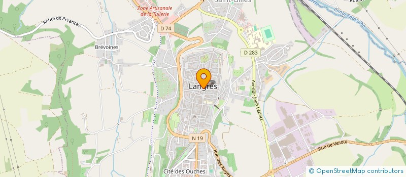localisation de l'entreprise SOCIETE CIVILE IMMOBILIERE MAILYS à LANGRES