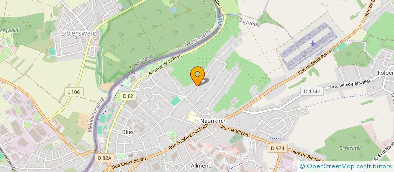 localisation de l'entreprise SOCIETE CIVILE IMMOBILIERE MAIRE MASSING à SARREGUEMINES