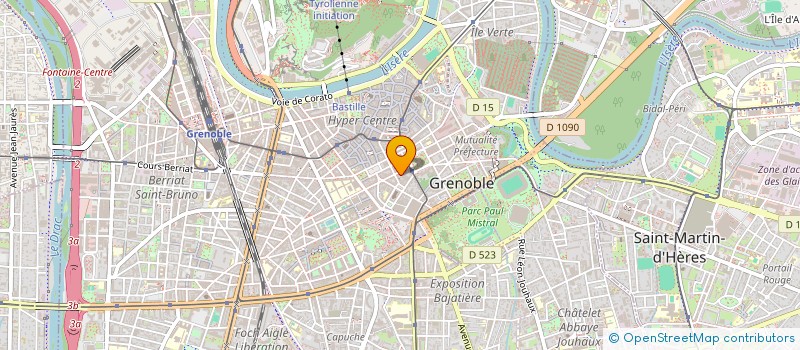 localisation de l'entreprise SOCIETE CIVILE IMMOBILIERE MAJADE  GRENOBLE